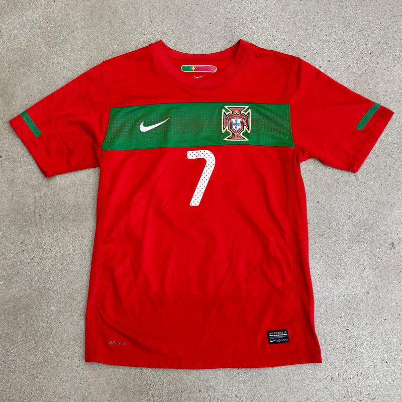 Nike 2010-11 Portugal Ronaldo Home Jersey Youth