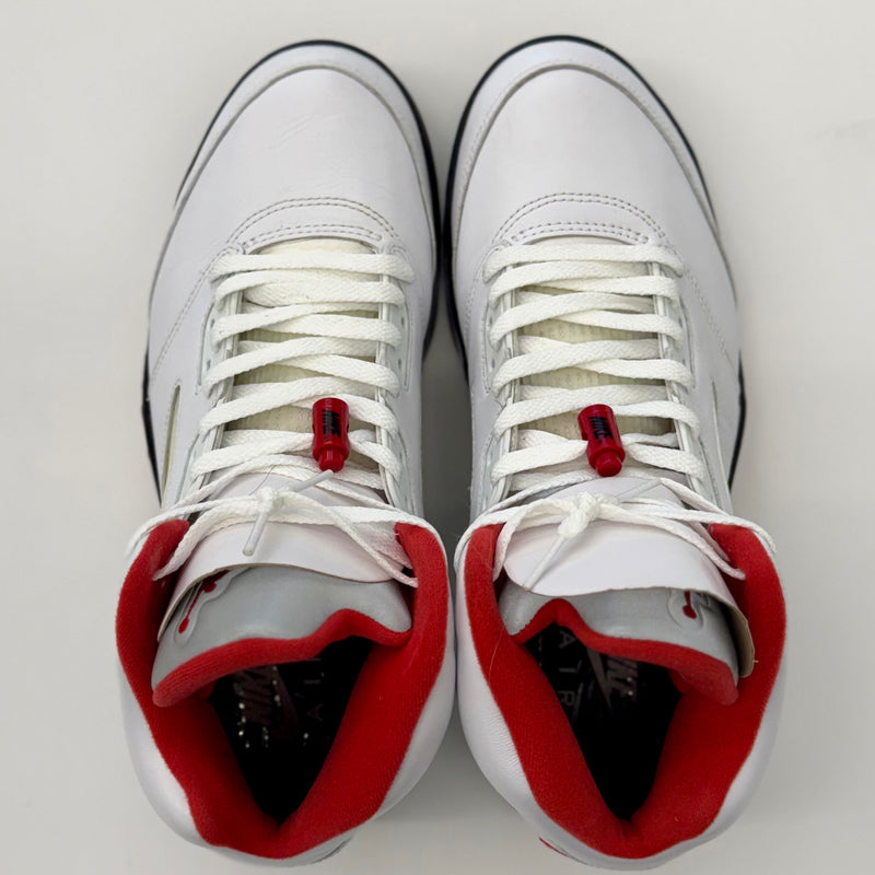 Jordan 5 Retro 'Fire Red Silver Tongue' (2020)