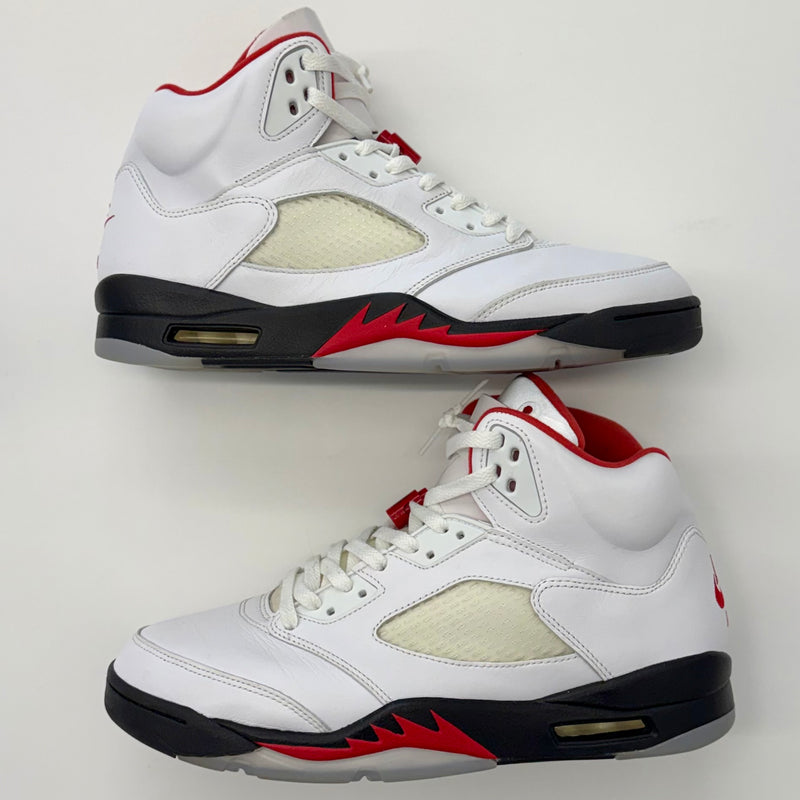 Jordan 5 Retro 'Fire Red Silver Tongue' (2020)