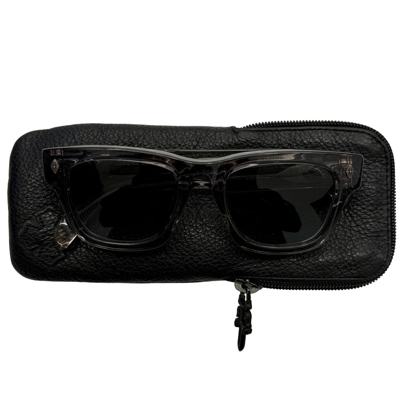 Chrome Hearts Dick Fitzener Wayfarer Sunglasses Graphite Grey