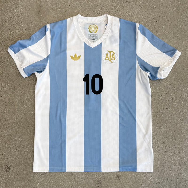Adidas 2022-23 Argentina Messi Home Jersey