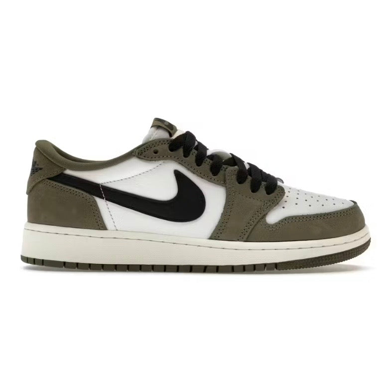 Jordan 1 Retro Low OG Medium Olive (GS)