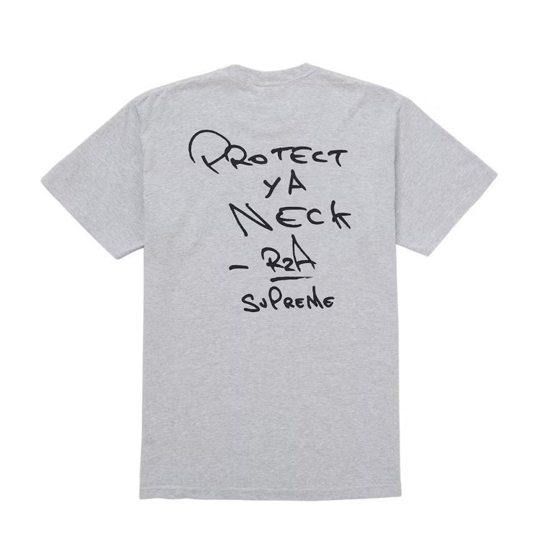 Supreme Wu-Tang Clan RZA Tee Ash Grey