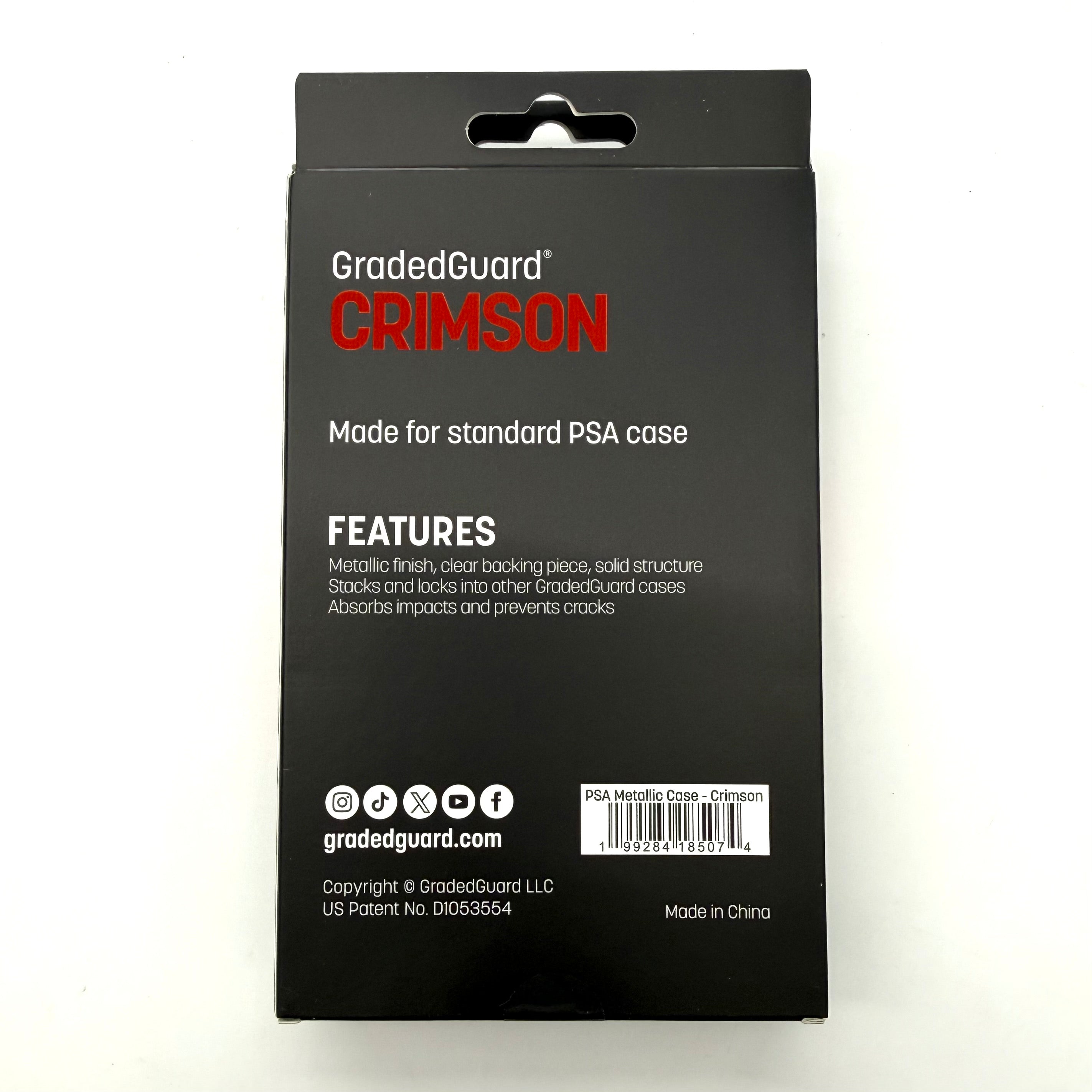 Graded Guard Metallic Crimson (PSA) 2 Pack — United Kicks