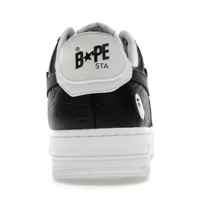 A Bathing Ape Bape Sta #4 Line Camo White Black