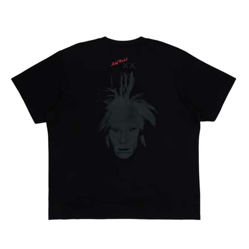 KAWS x Uniqlo x Warhol Face Tee Black (Asia Sizing)