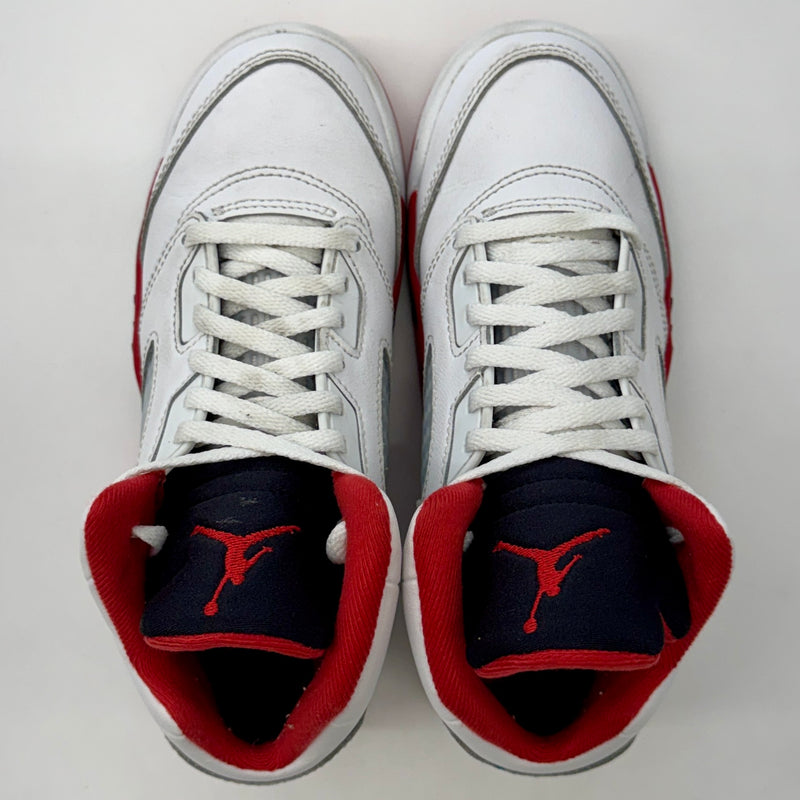 Jordan 5 Retro Fire Red Black Tongue (2025) (PS)