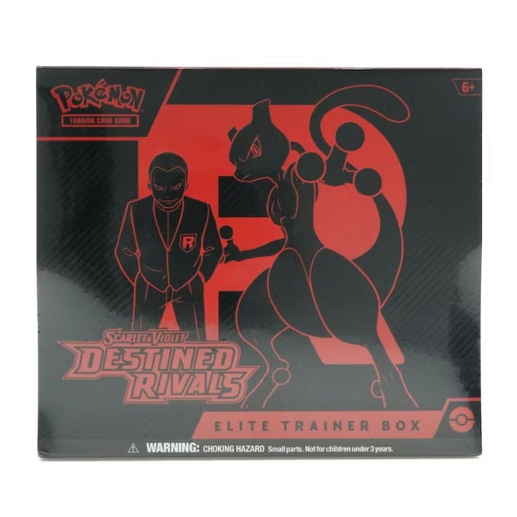 Pokemon Destined Rivals Elite Trainer Box - SV10: Destined Rivals (DRI)