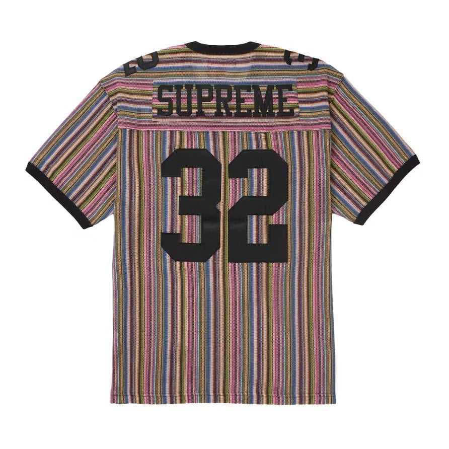 Supreme 25SS Open Knit Football Top Mサイズ Supreme Open Knit Football Top Multicolor SS25 | United Kicks