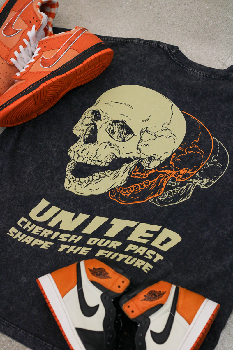 Camiseta United Kicks Black Friday 'Mineral Wash Black'