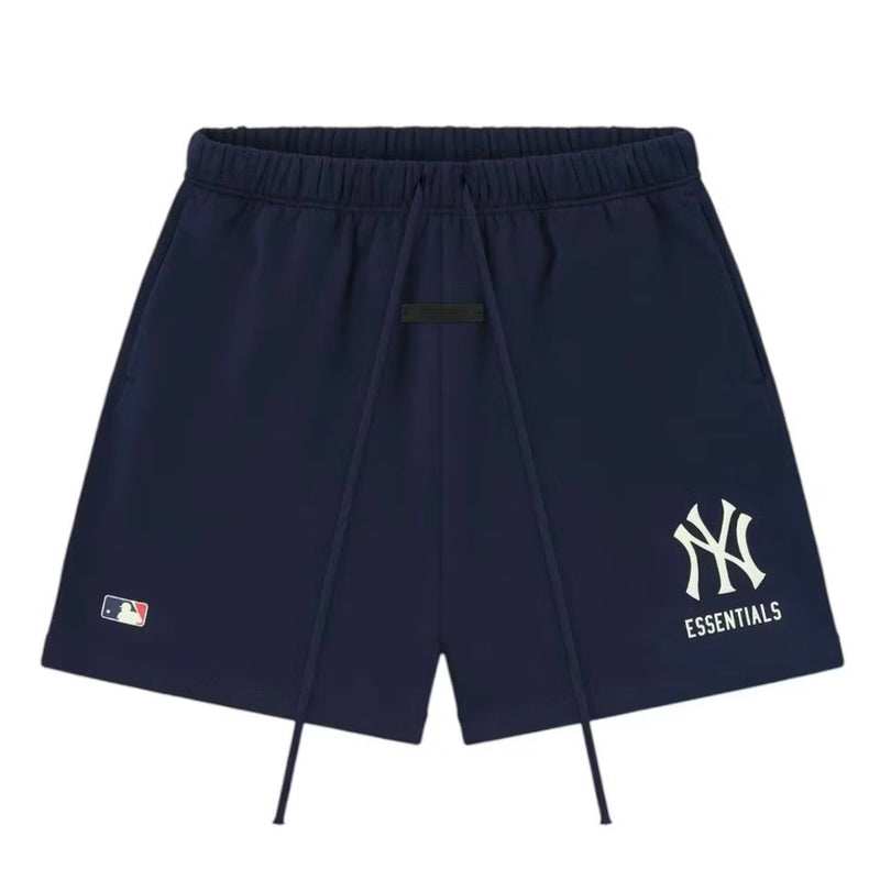 Fear of God Essentials x MLB Yankees Classic Sweatshort Midnight Navy