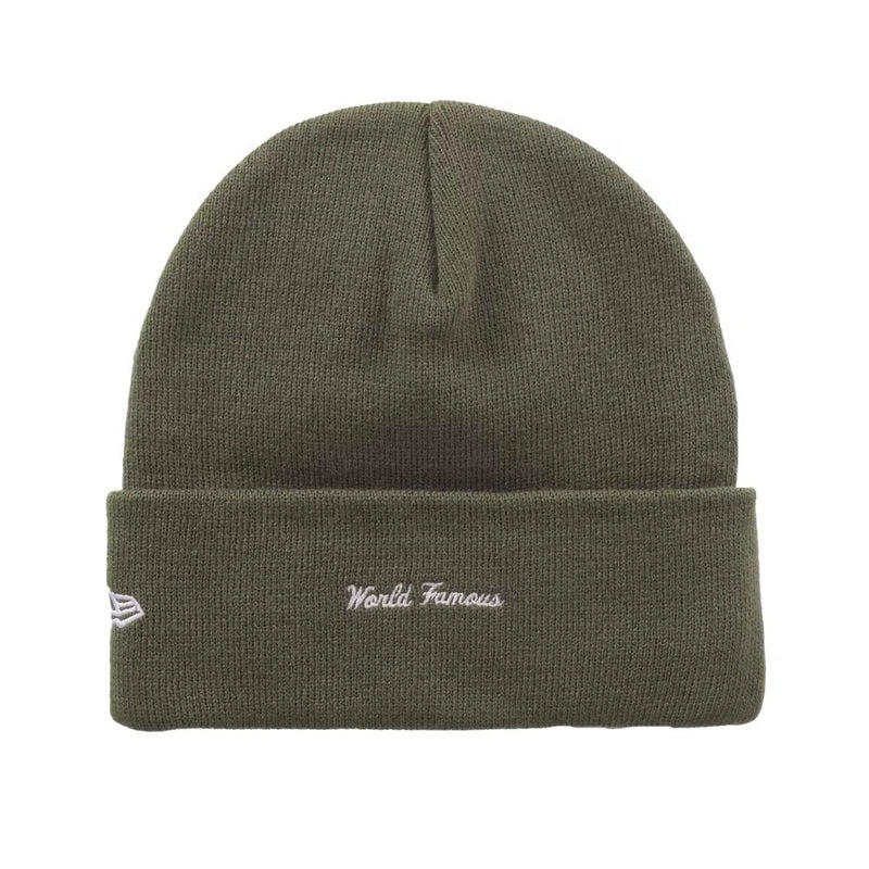 Supreme New Era Box Logo Beanie (FW25) Light Olive