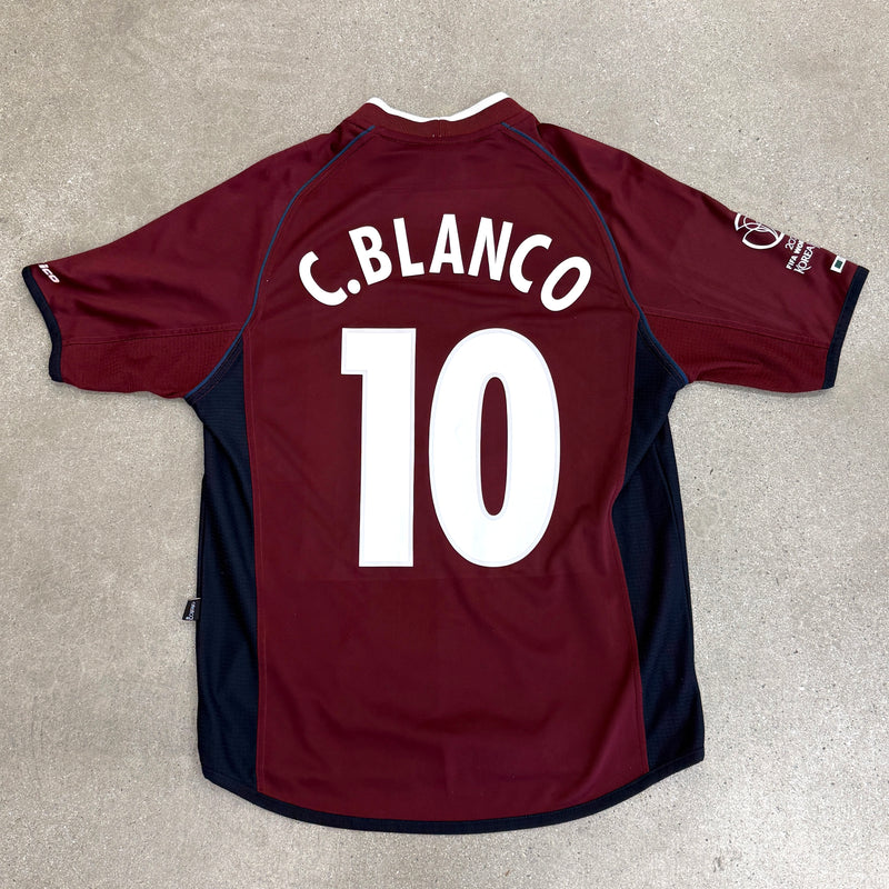 Atletica 2001-02 WC Mexico Blanco Third Kit Jersey