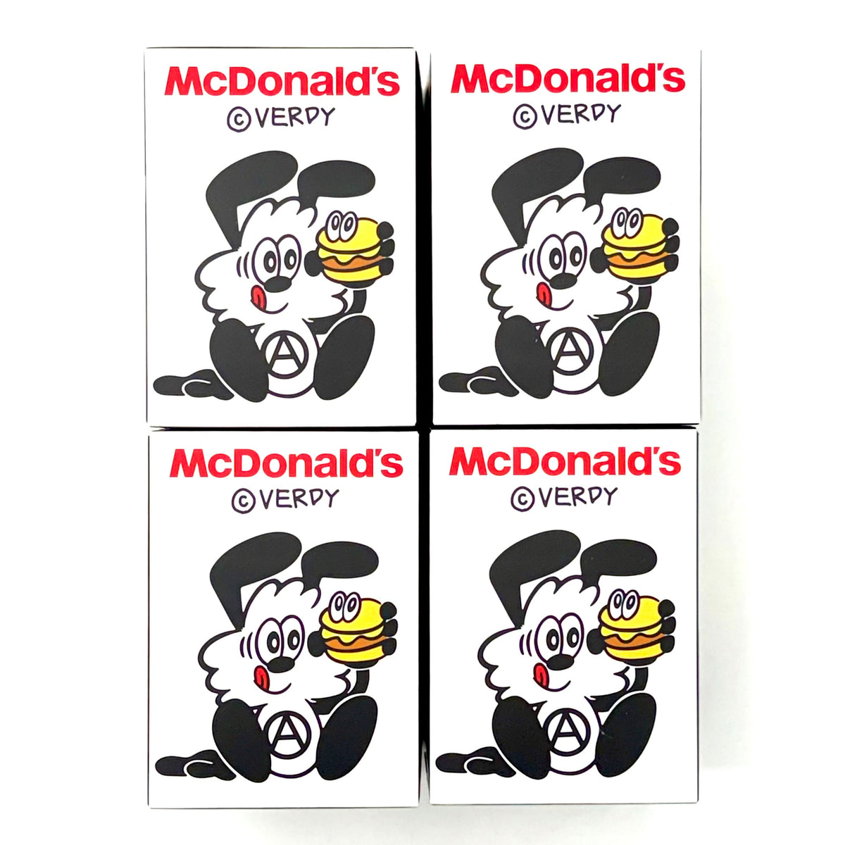 Verdy Vick x McDonald's Figure Toys Set (4 Pcs) | Limited Edition