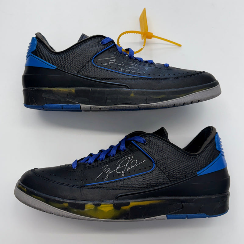 Air Jordan 2 Retro Low SP Off-White 'Black Blue'