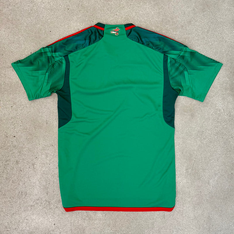 adidas Mexico 22 Home Authentic Jersey Vivid Green/Collegiate Green