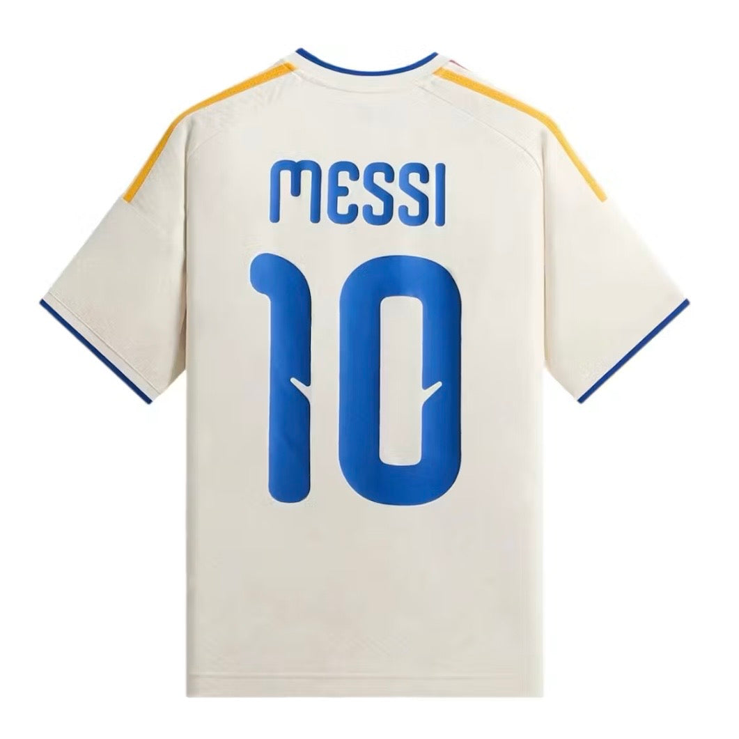 Kith x Adidas Messi Football Jersey Chalk White | SS26 Limited