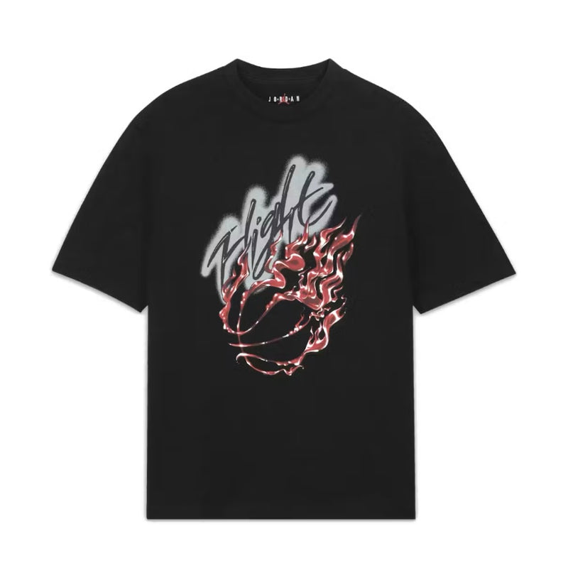 Travis Scott x Jordan Flight Graphic T-Shirt Black