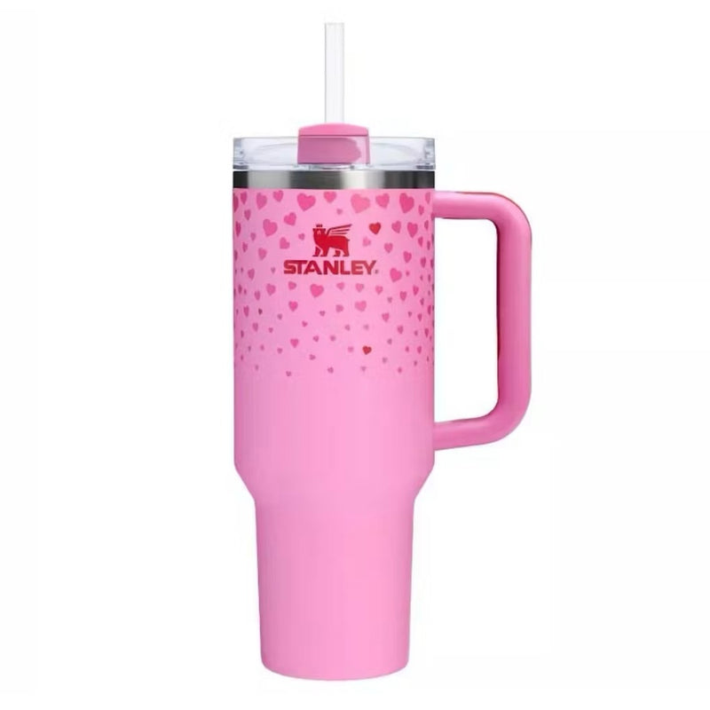 Stanley x Target Exclusive Valentines Day Flowstate Quencher 40oz Tumbler Sweet Hearts