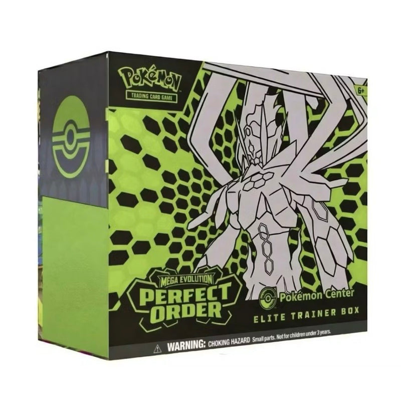 2026 Pokémon Mega Evolution Perfect Order Pokemon Center Elite Trainer Box