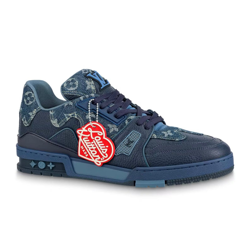 Louis Vuitton LV Trainer x Nigo Blue Denim
