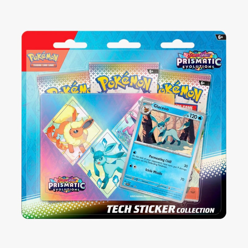 Prismatic Evolutions Tech Sticker Collection [Glaceon]