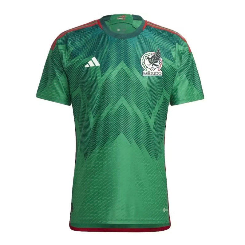 adidas Mexico 22 Home Authentic Jersey Vivid Green/Collegiate Green