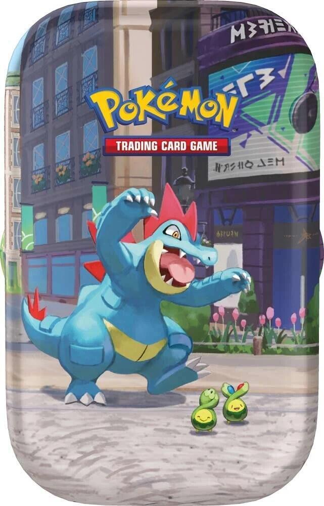 Pokémon Lumiose City Mini Tin – Feraligatr & Budew
