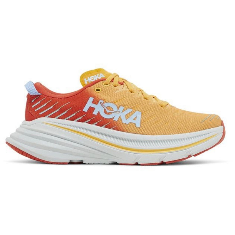 HOKA Bondi X 'Fiesta Amber Yellow'