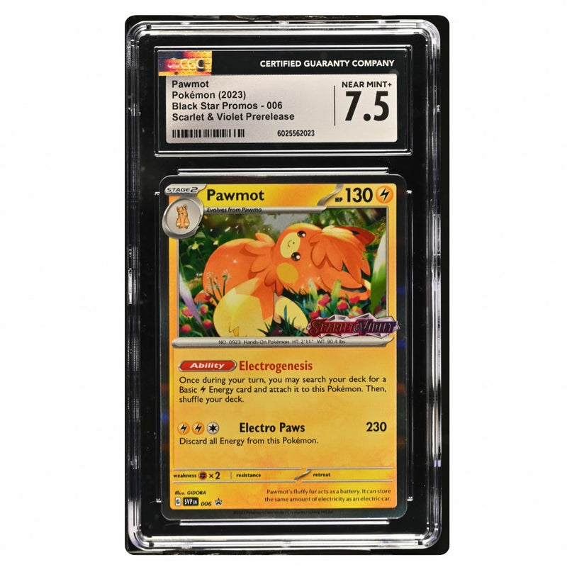 Pawmot Pokemon 2023 Black Star Promos