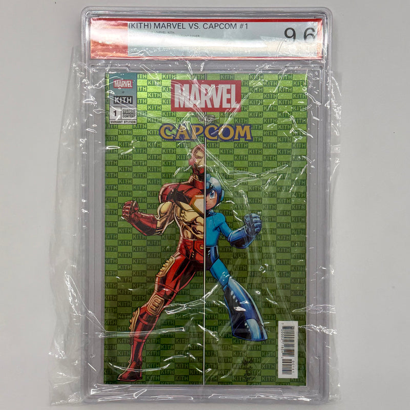 Kith Marvel VS Capcom Iron Man Mega Man Green Variant
