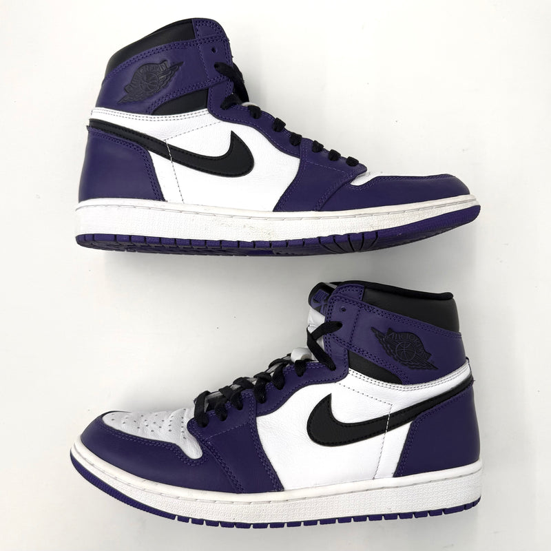 Jordan 1 Retro High Court Purple White