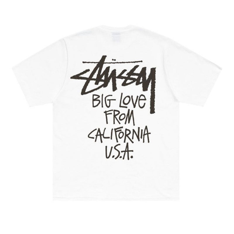 Stussy Big Love Tee White