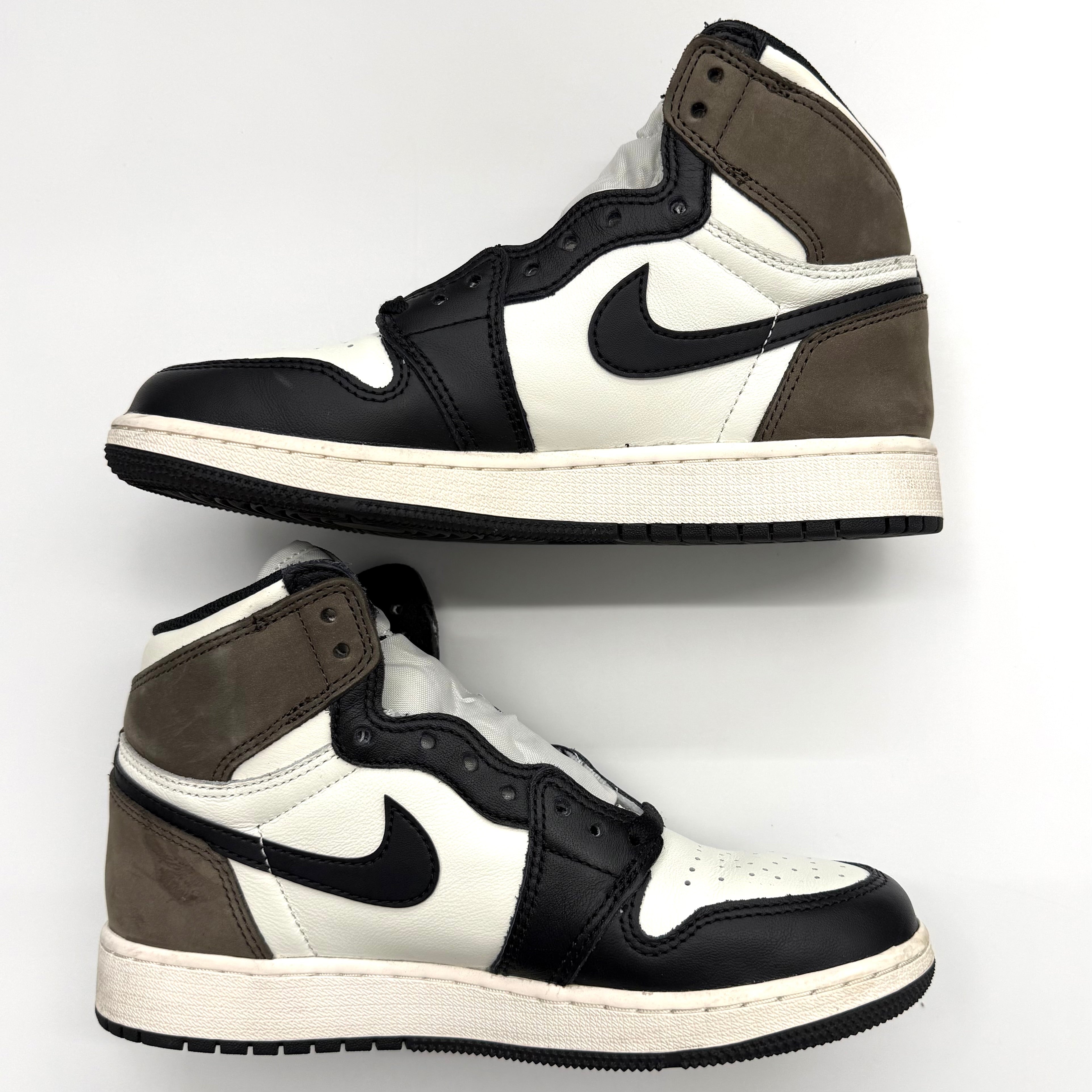 Jordan 1 Retro High OG Dark Mocha (GS) - Sail/Dark Mocha/Black