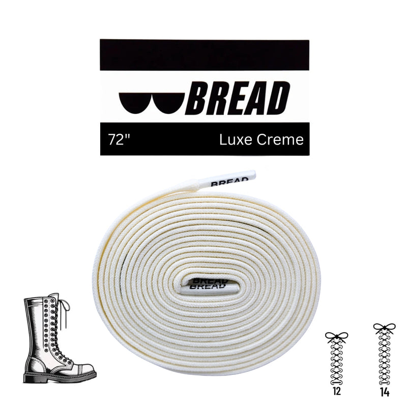 Bread Laces - Luxe Creme Elastic Shoelaces
