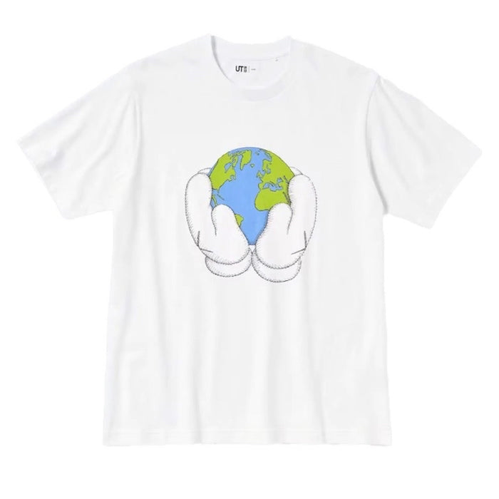 KAWS X Uniqlo Peace For All S/S Graphic T-Shirt (US Sizing) White