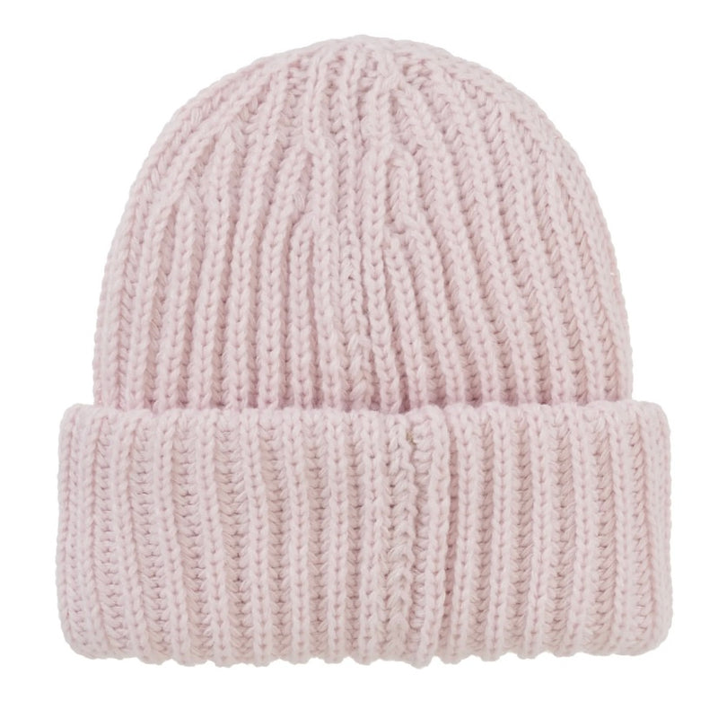 Supreme Classic Logo Chunky Ribbed Beanie (FW24) Light Pink