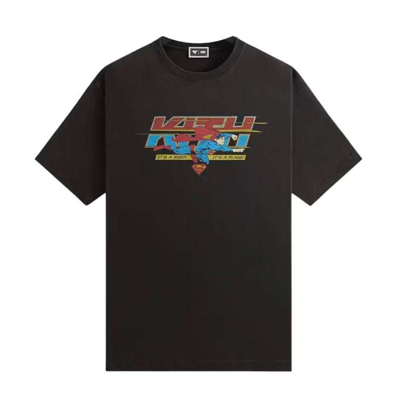 Kith x Superman It's A Bird Vintage Tee Black