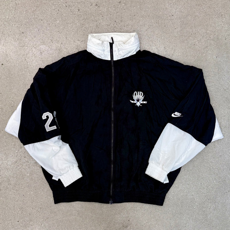 Jordan Windbreaker Black White