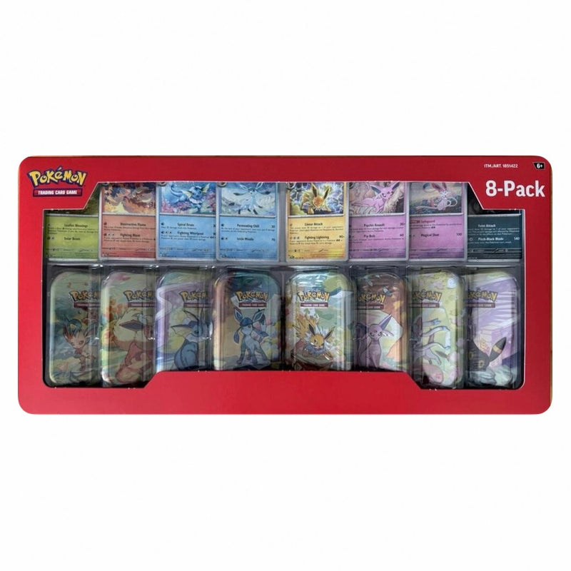 Costco Prismatic Evolutions 8-Pack Mini Tins - Miscellaneous Cards & Products (MCAP)