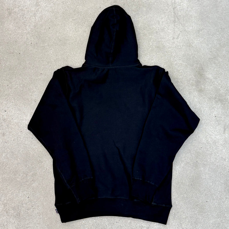 Supreme Swarovski Motion Logo Hooded Sweatshirt Black