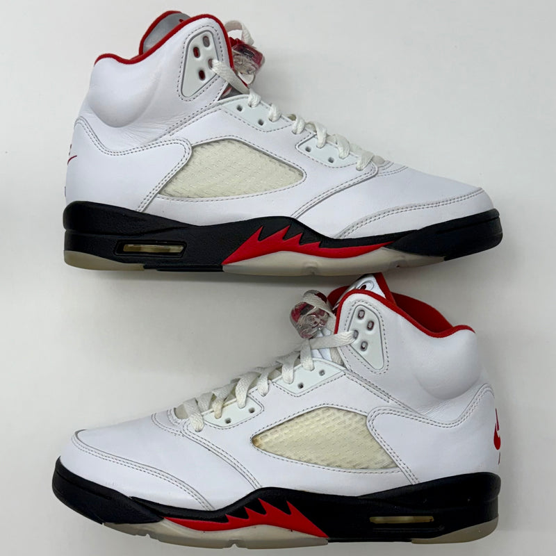 Jordan 5 Retro 'Fire Red Silver Tongue' (2020)