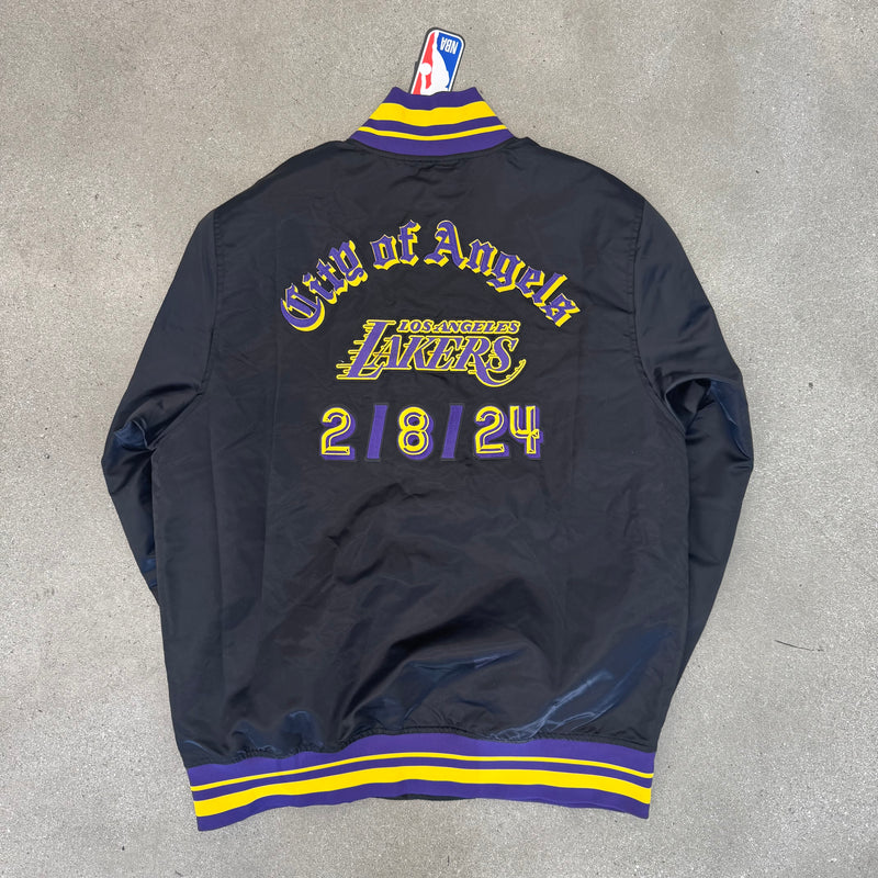 Pro Standard Lakers Satin Jacket