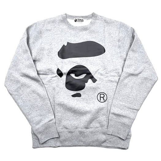BAPE Happy New Year Men's Classic Crewneck (SS23) Grey