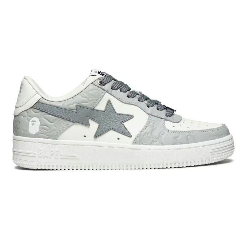 A Bathing Ape BAPE STA #4 ‘Line Camo White/Grey’