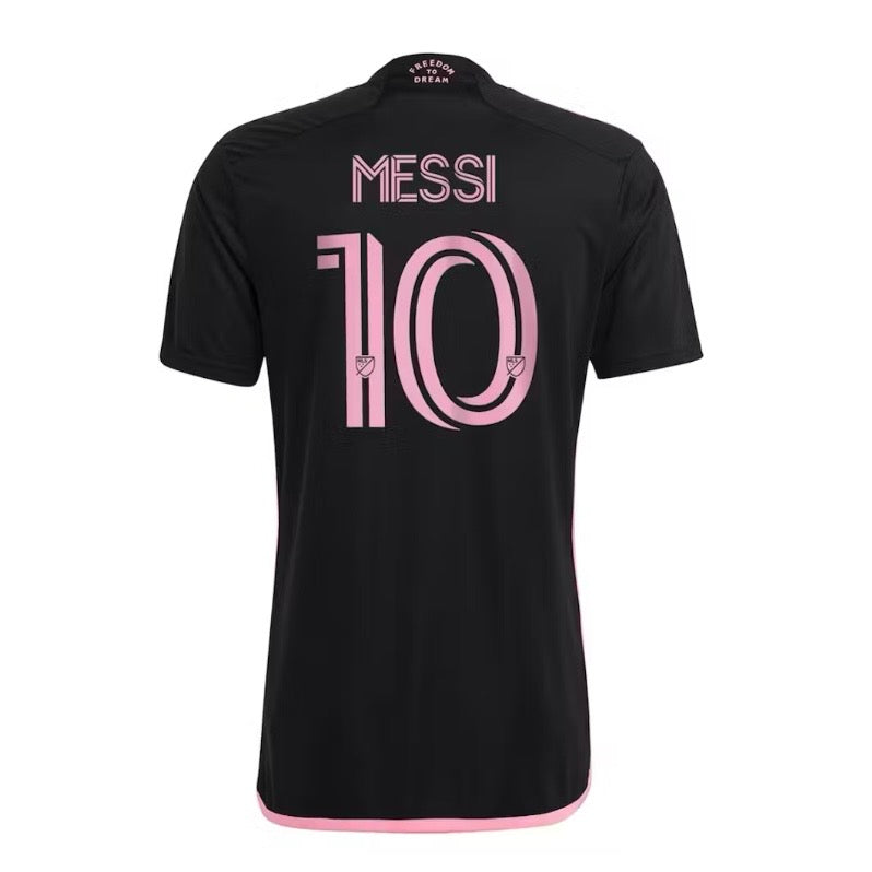 adidas Inter Miami CF Lionel Messi 22/23 Away Replica Player Jersey Black