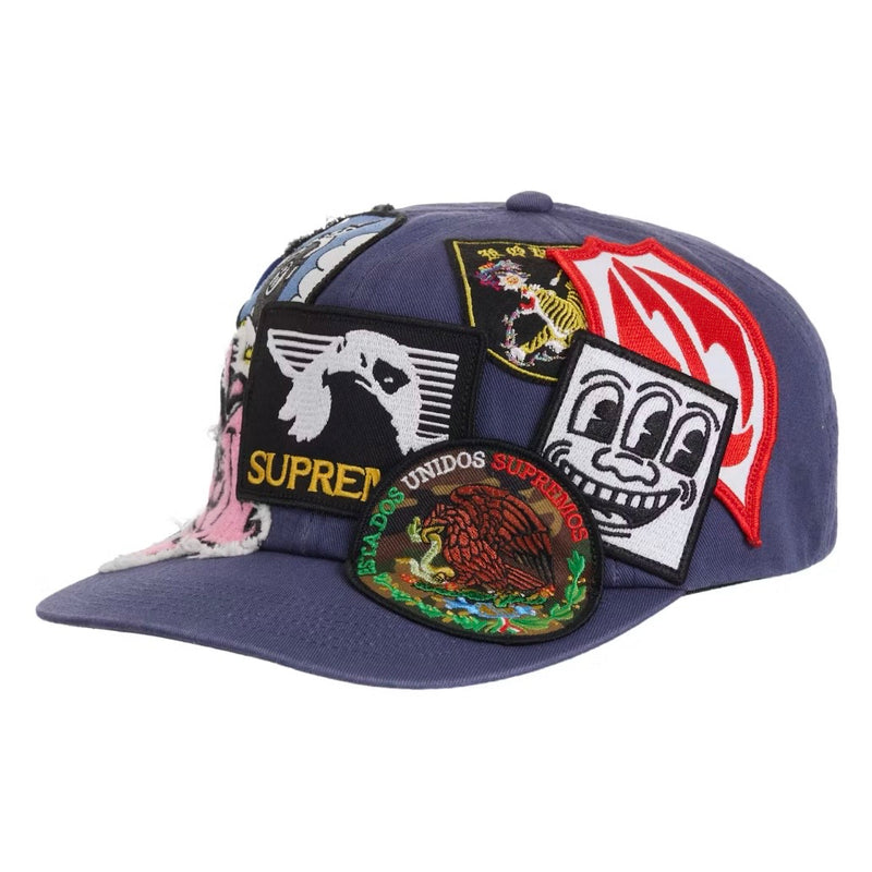 Supreme Patches 6-Panel Navy