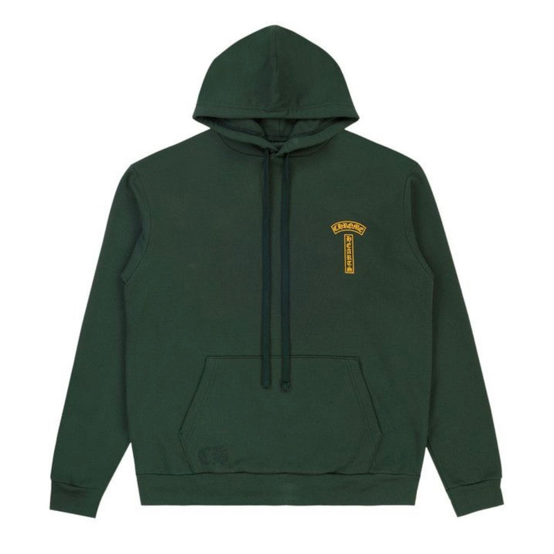 Chrome Hearts Green Hoodie Green/Orange