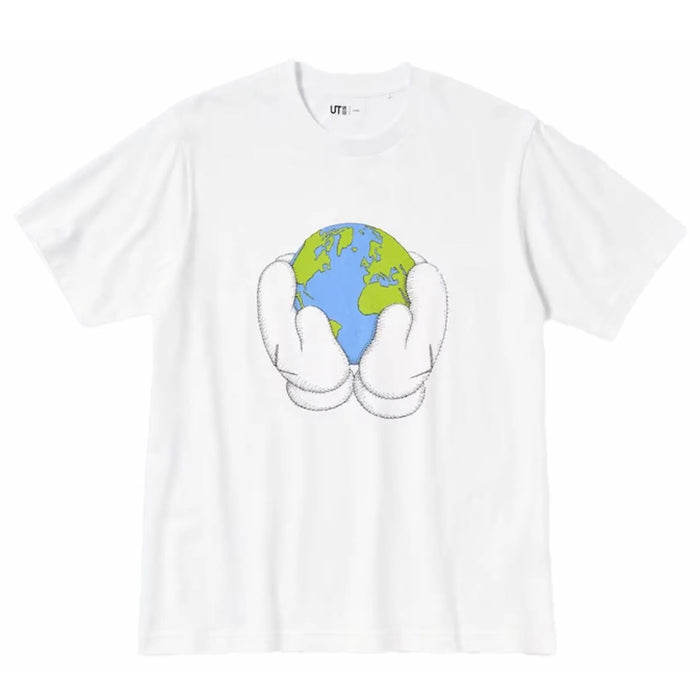KAWS X Uniqlo Peace For All S/S Graphic T-Shirt (Asia Sizing) White