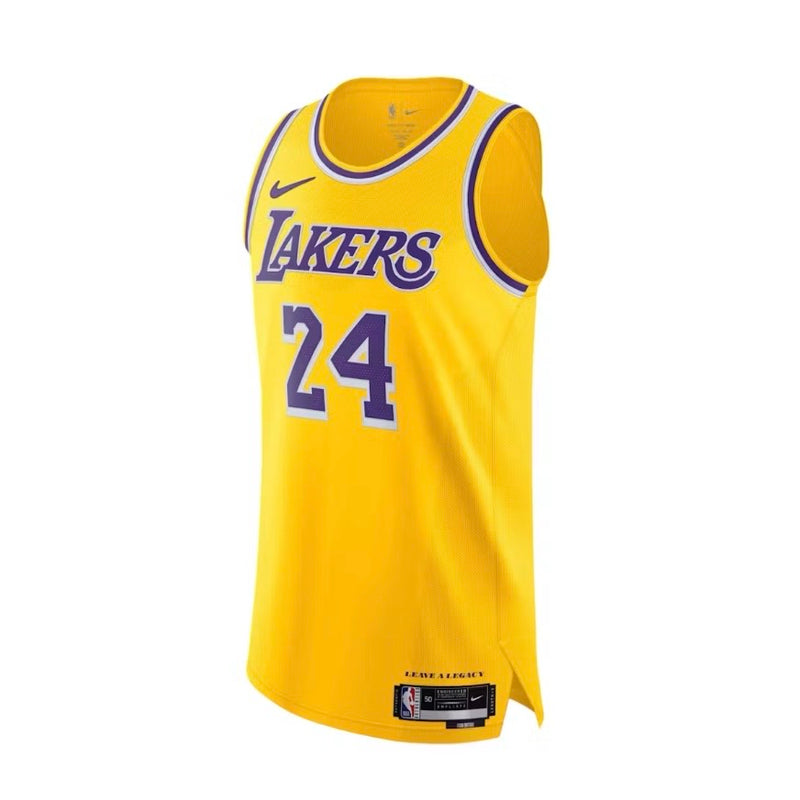 Nike LA Lakers Kobe Bryant #24 Leave A Legacy JerseyYellow